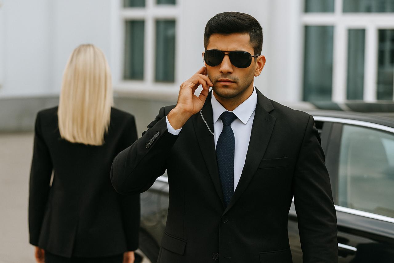 Security operations center with multiple digital monitoring screens